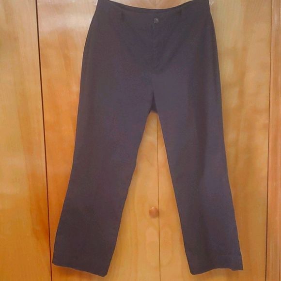 Banana Republic Pants - Chocolate brown cropped cotton stretch pants